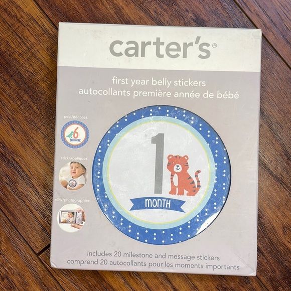 Carter’s first year belly stickers - Picture 1 of 2
